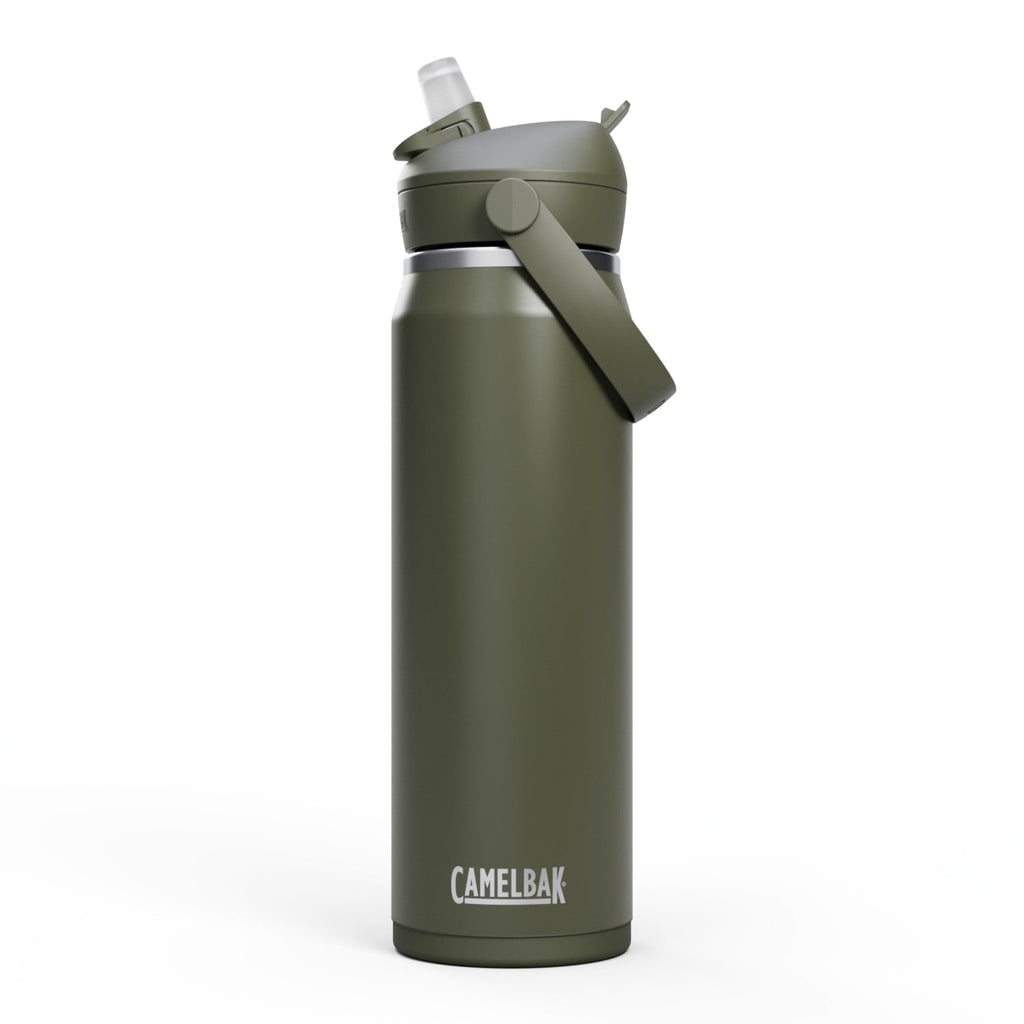 CamelBak Thrive™ Flip Straw Insulated Stainless Steel Water Bottle, 25 oz, Sierra Red Edition-CGWC