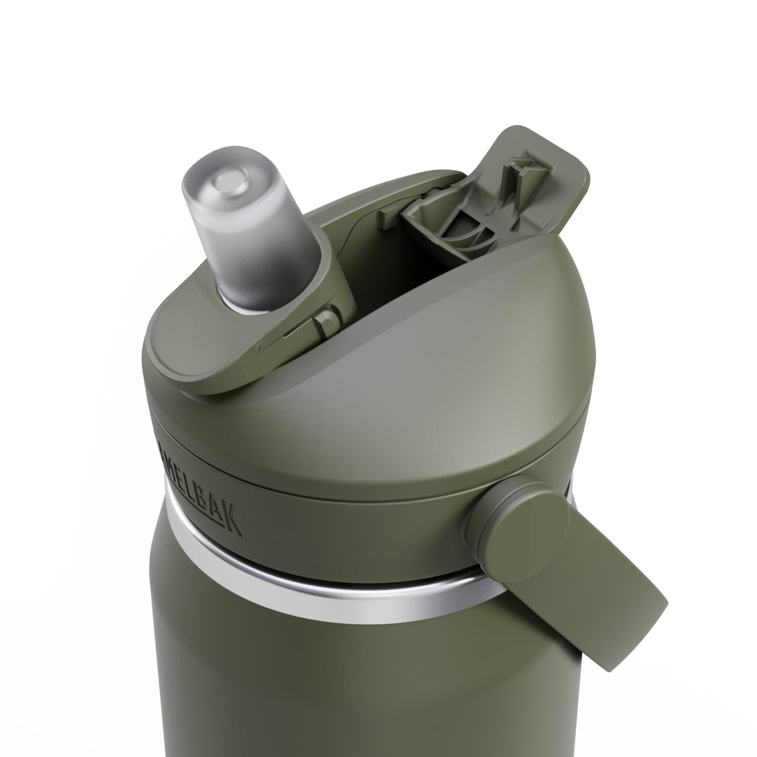 CamelBak Thrive™ Flip Straw Insulated Stainless Steel Water Bottle, 25 oz, Sierra Red Edition-CGWC
