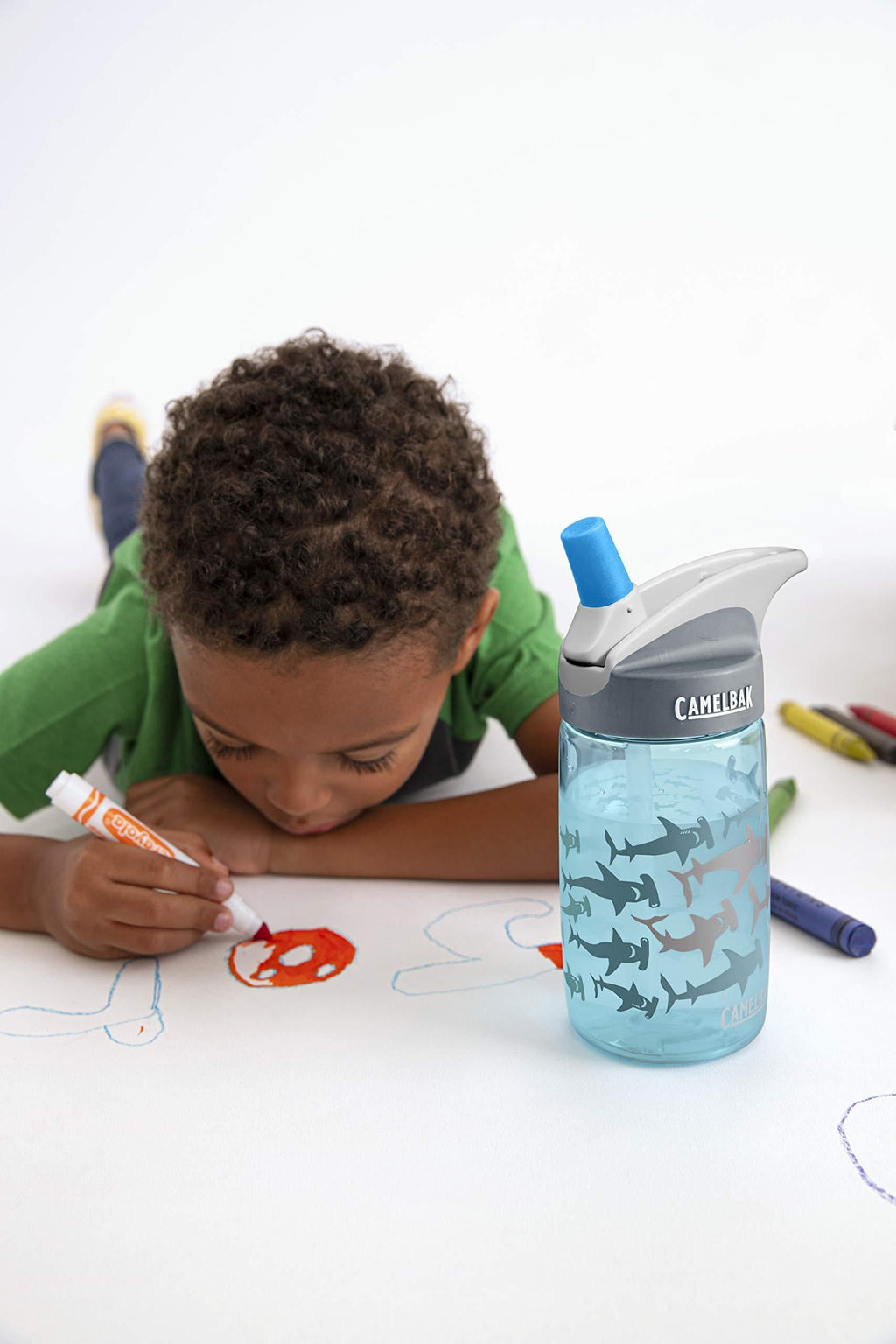 CamelBak Eddy Kids BPA Free Water Bottle Airplane Bandits Bottle Only Edition-FKVZ