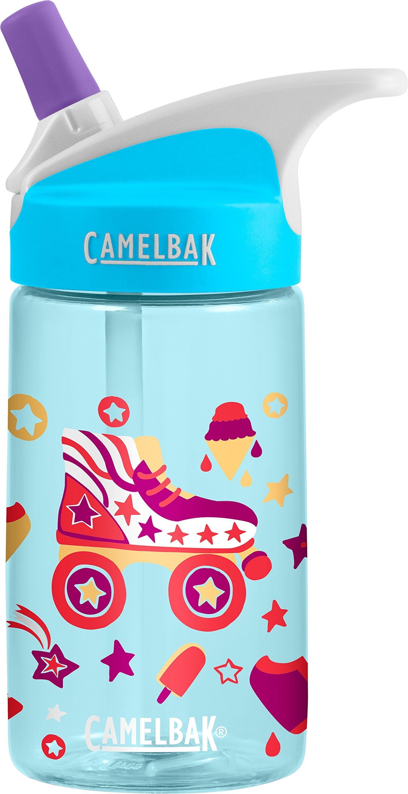 CamelBak Eddy Kids BPA Free Water Bottle Airplane Bandits Bottle Only Edition-FKVZ