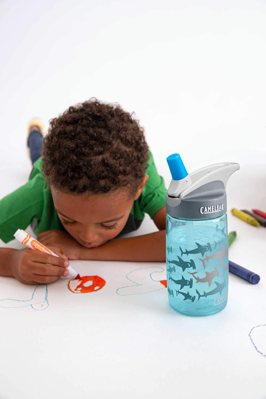 CamelBak Eddy Kids BPA Free Water Bottle Airplane Bandits Bottle Only Edition-FKVZ