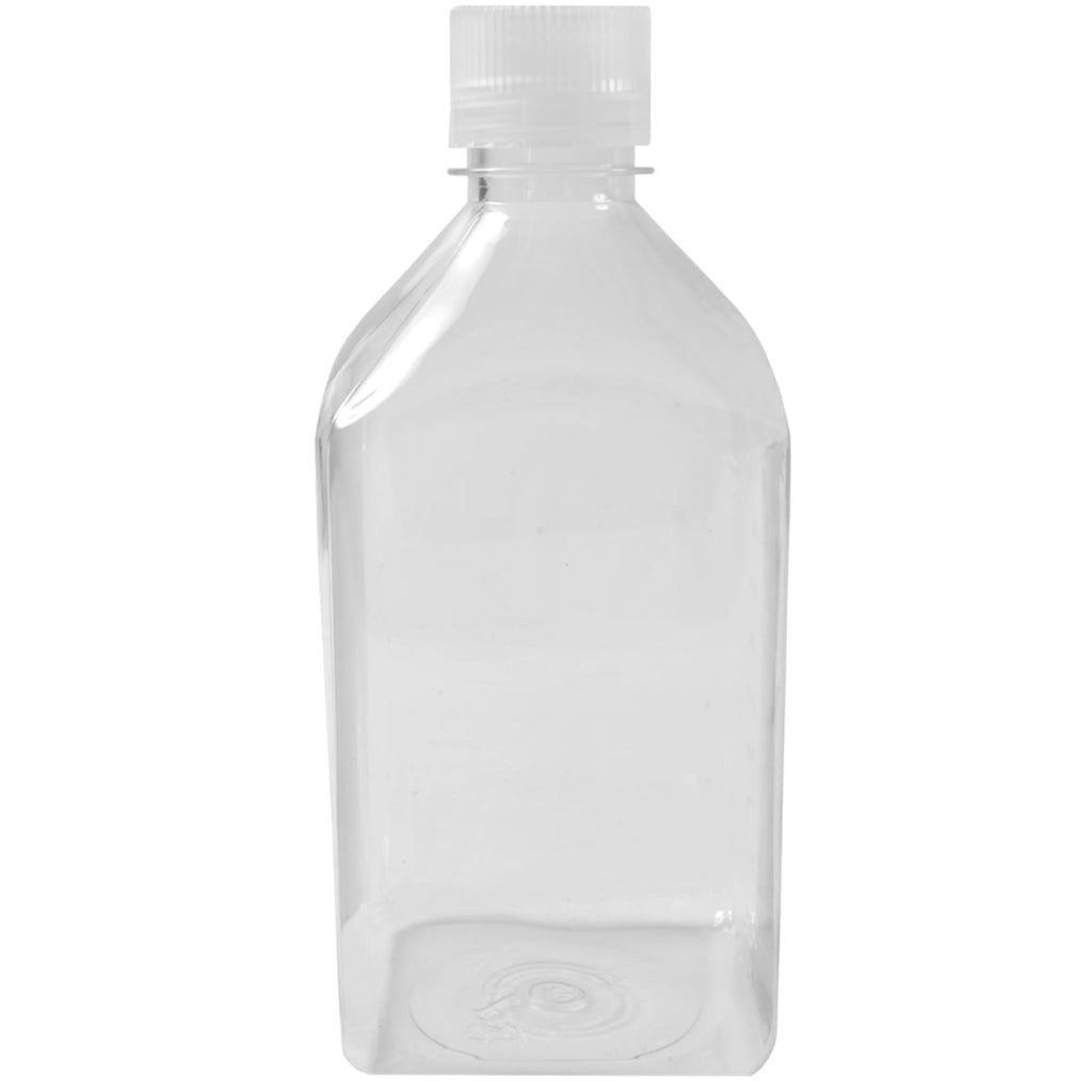 Nalgene Transparent Lexan Polycarbonate Square Storage Bottle - 8 oz. - Clear Edition-53W5