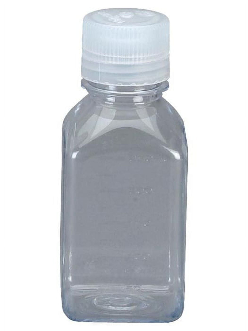Nalgene Transparent Lexan Polycarbonate Square Storage Bottle - 8 oz. - Clear Edition-53W5