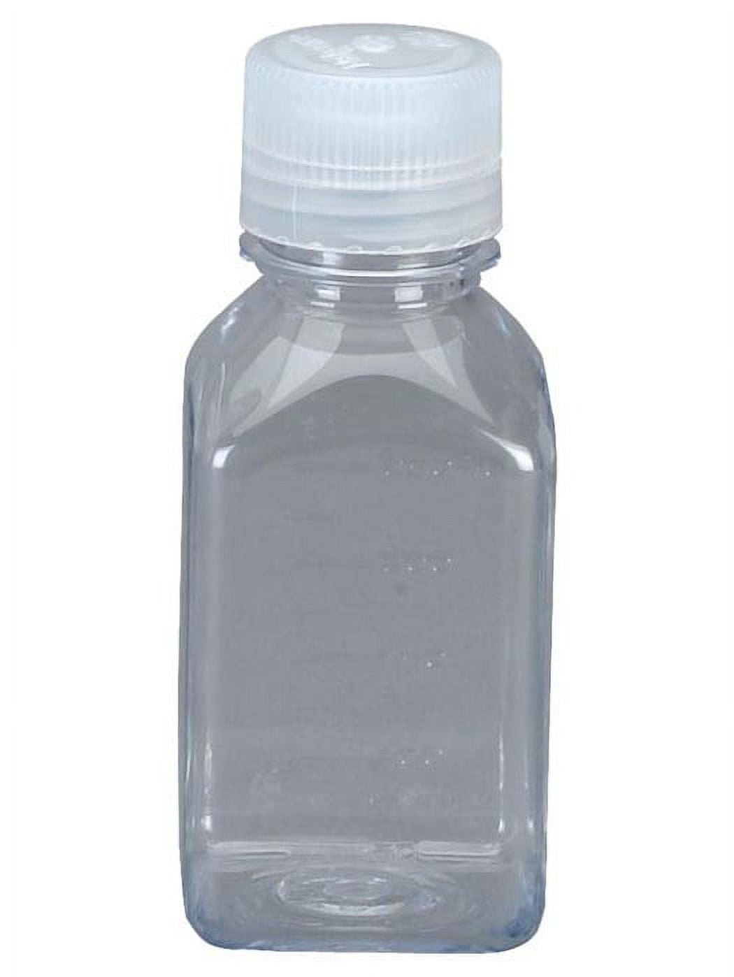 Nalgene Transparent Lexan Polycarbonate Square Storage Bottle - 8 oz. - Clear Edition-53W5