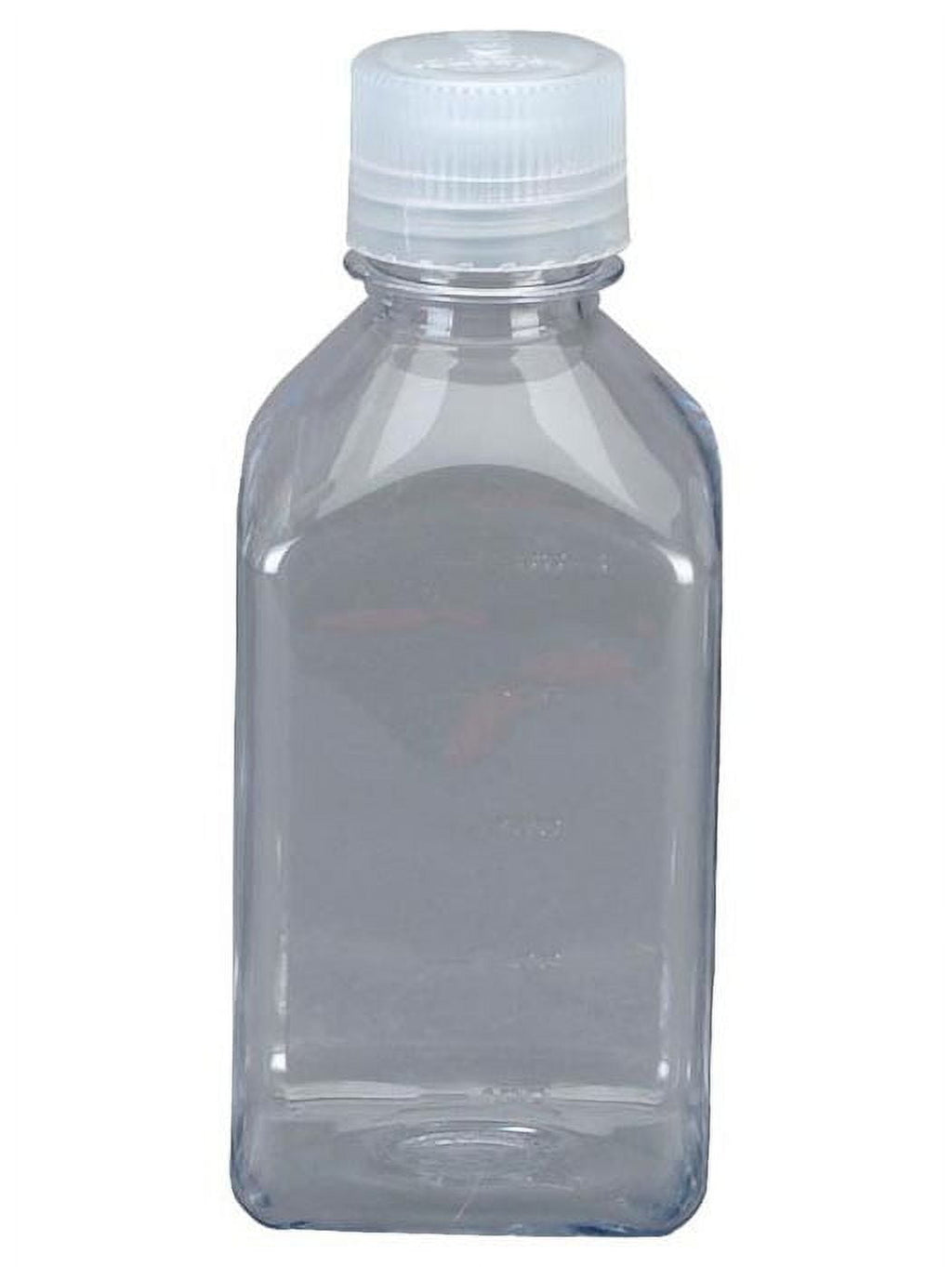 Nalgene Transparent Lexan Polycarbonate Square Storage Bottle - 8 oz. - Clear Edition-53W5
