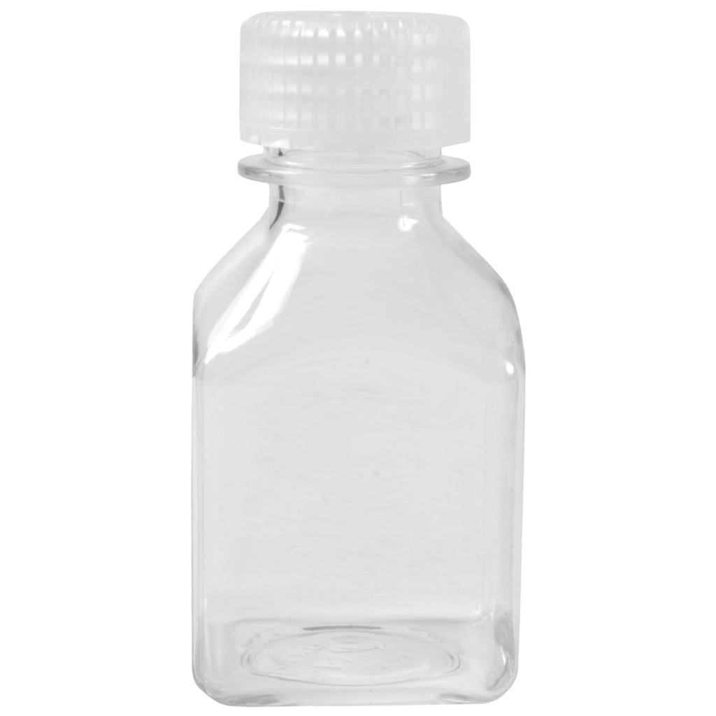 Nalgene Transparent Lexan Polycarbonate Square Storage Bottle - 8 oz. - Clear Edition-53W5