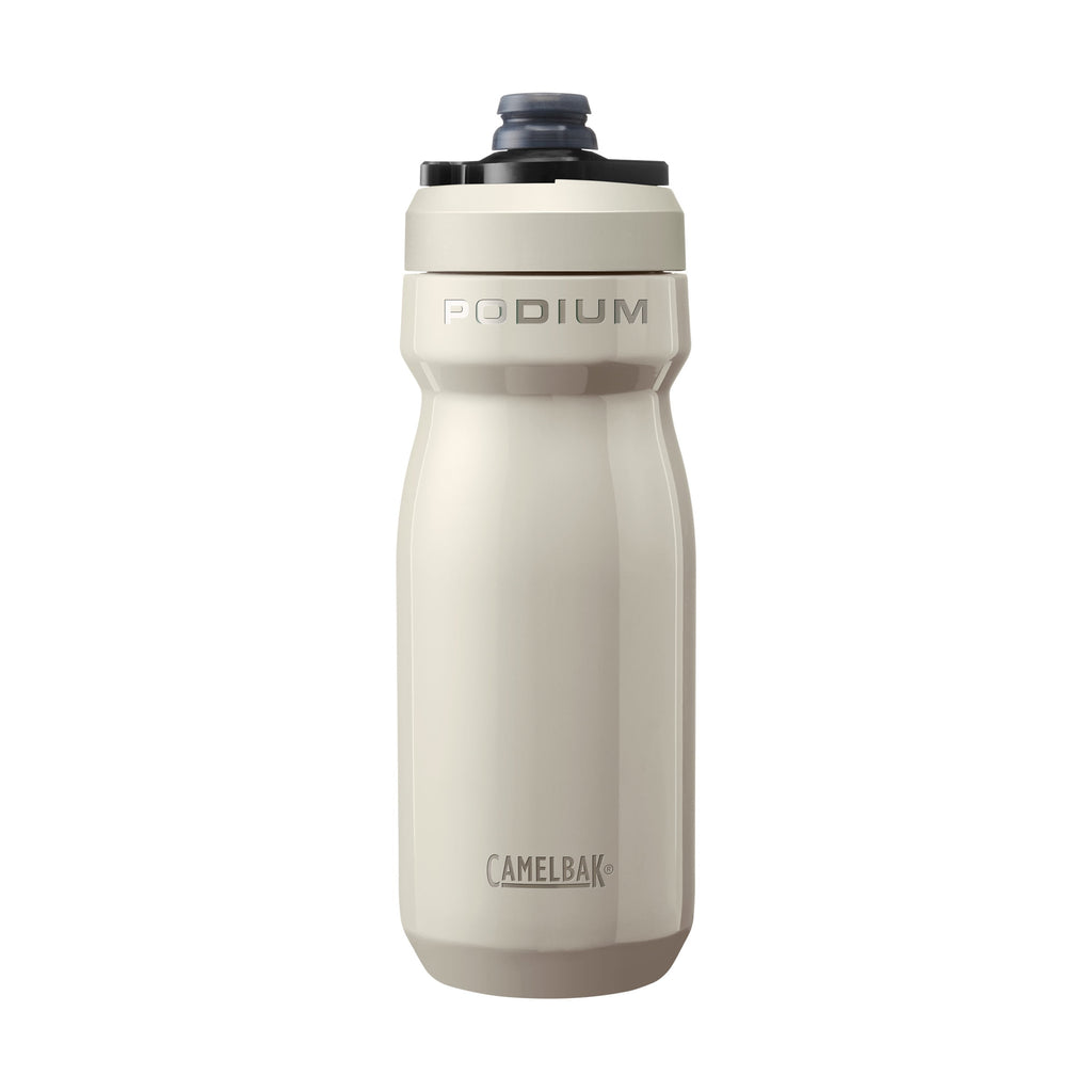 CamelBak Podium 18oz Insulated Stainless Steel Bike Water Bottle, Stone Edition-UT28