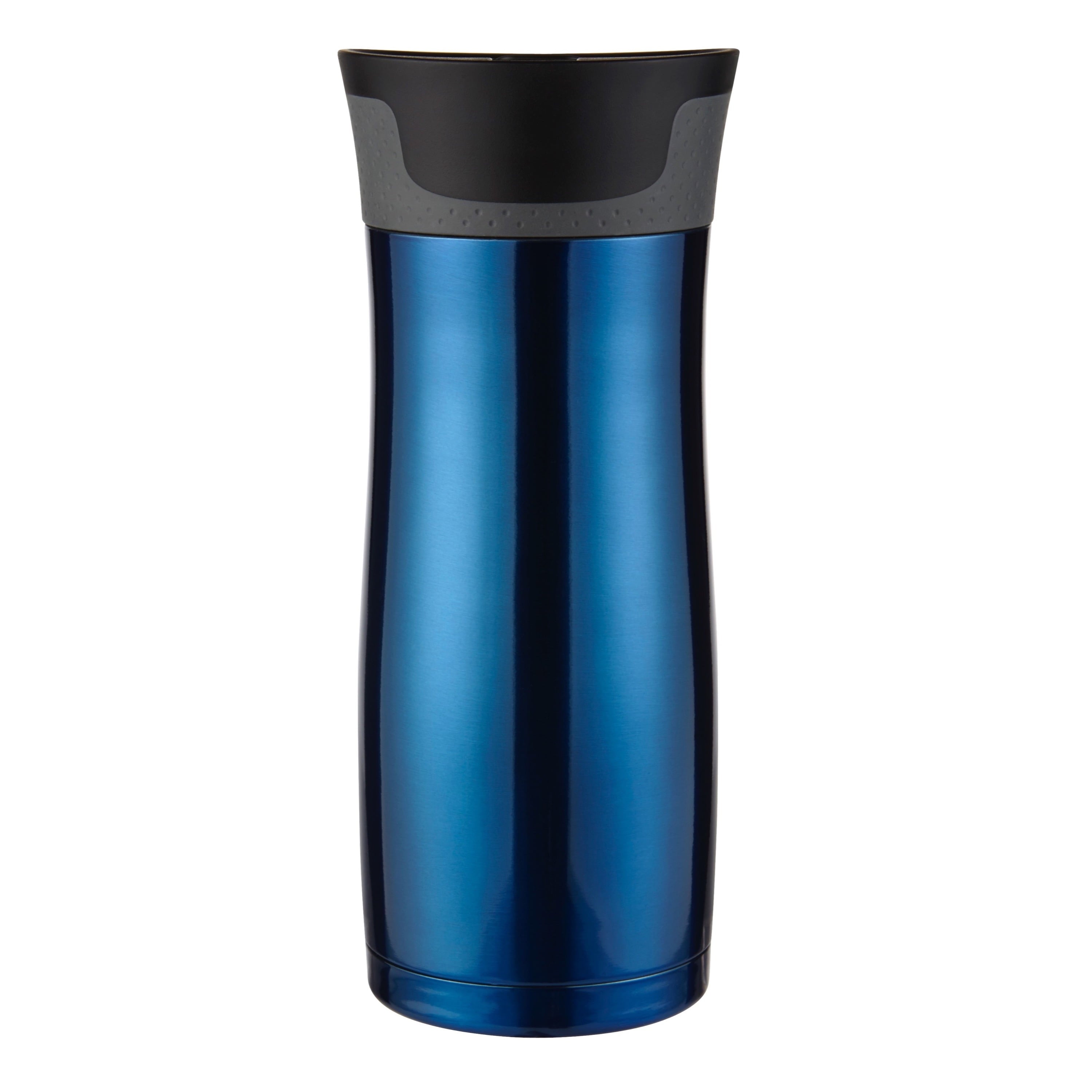 Contigo AUTOSEAL West Loop 2.0 Travel Mug, 16 oz., Stainless Steel with Black Button Edition-XTUM