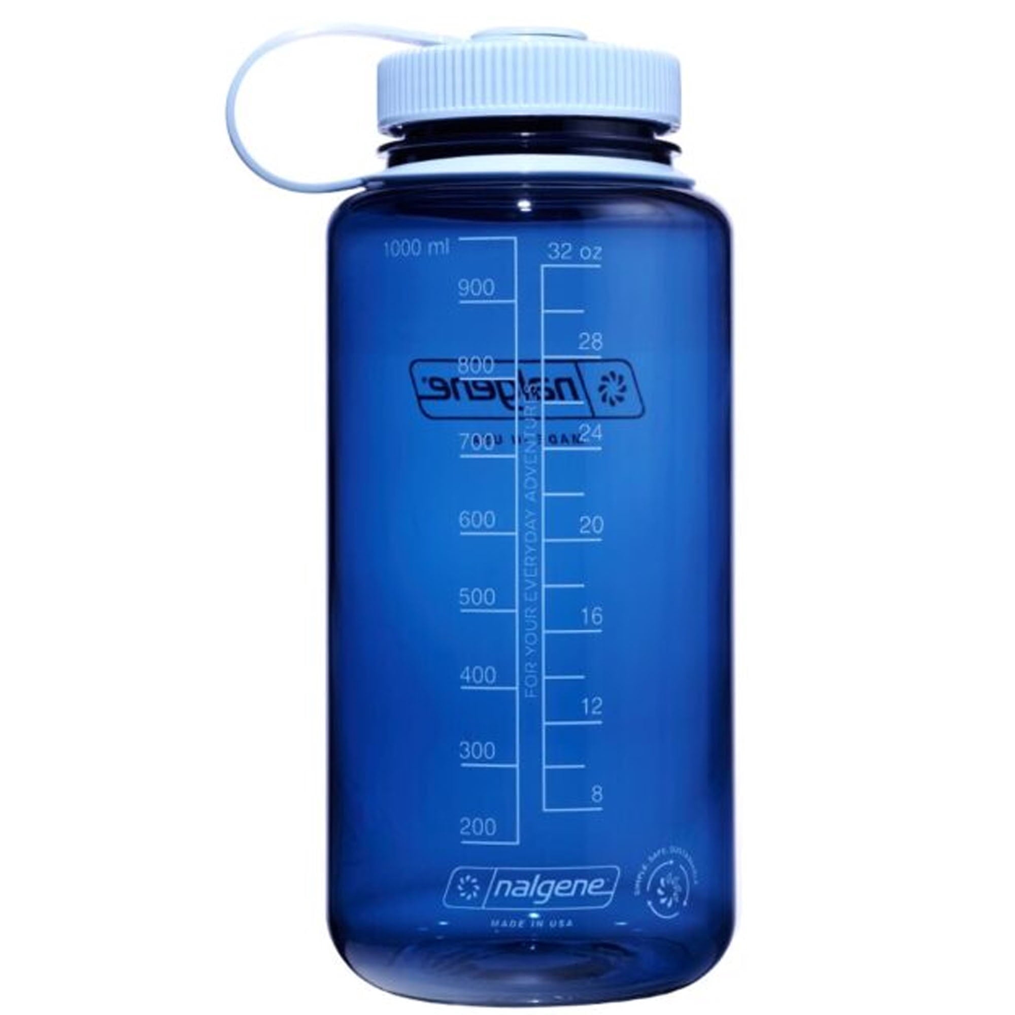 Nalgene Sustain 32 oz. Wide Mouth Water Bottle - Indigo Edition-YXRS