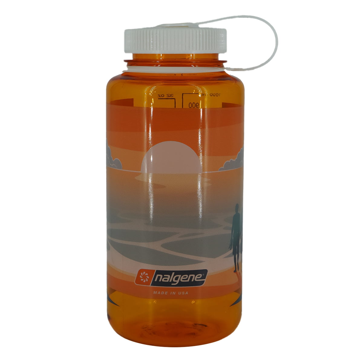 Nalgene Sustain 32 oz. Wide Mouth Water Bottle - Indigo Edition-YXRS