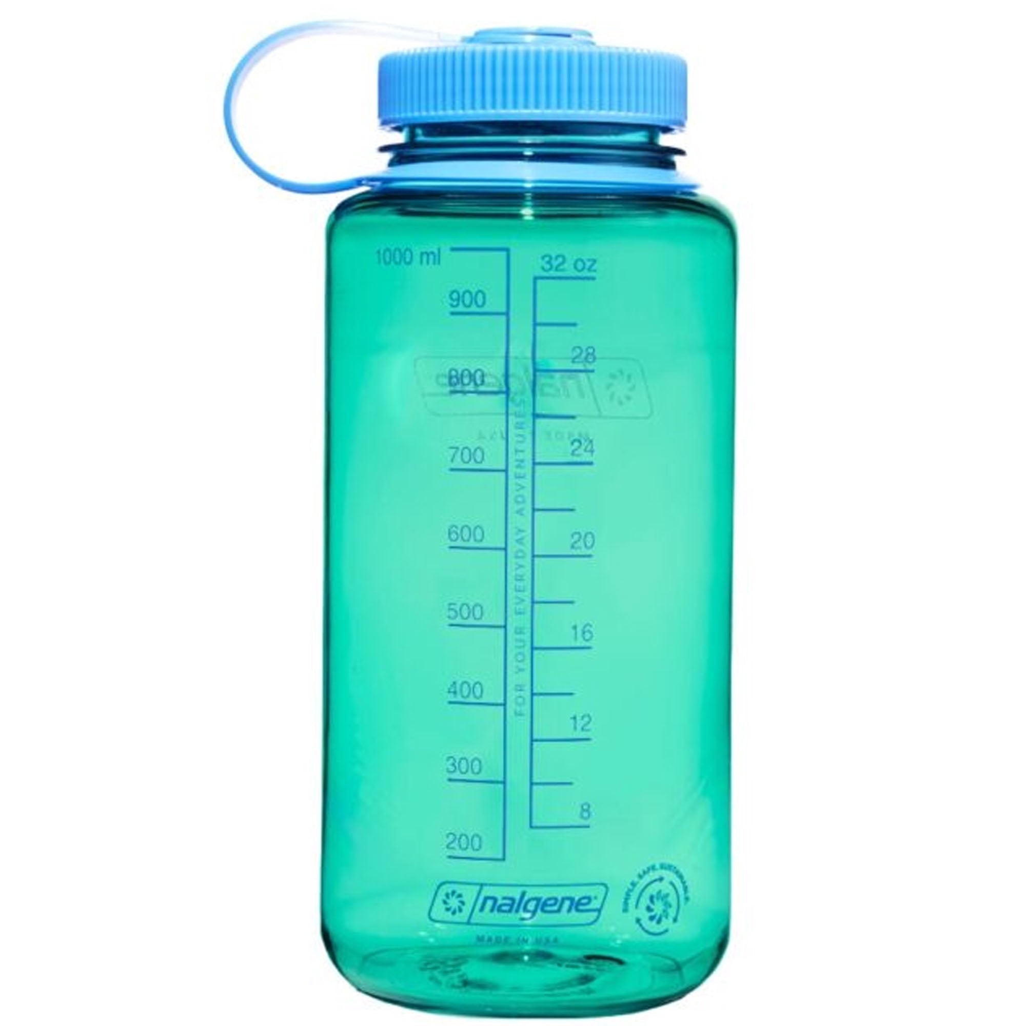 Nalgene Sustain 32 oz. Wide Mouth Water Bottle - Indigo Edition-YXRS