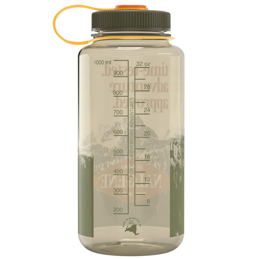 Nalgene Sustain 32 oz. Wide Mouth Water Bottle - Indigo Edition-YXRS