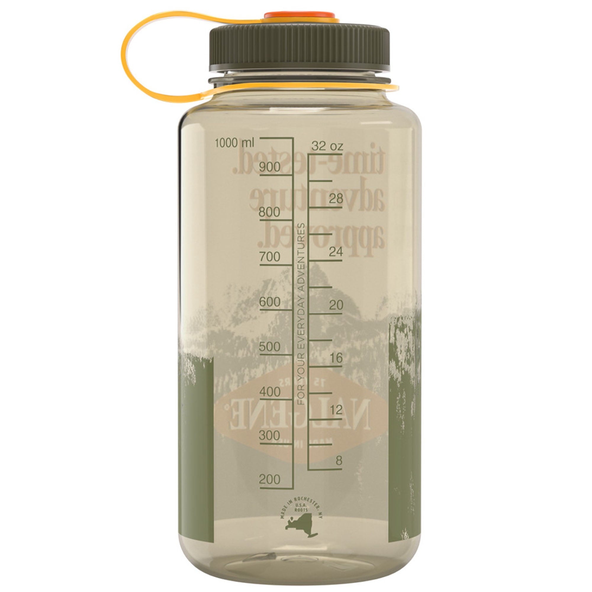 Nalgene Sustain 32 oz. Wide Mouth Water Bottle - Indigo Edition-YXRS