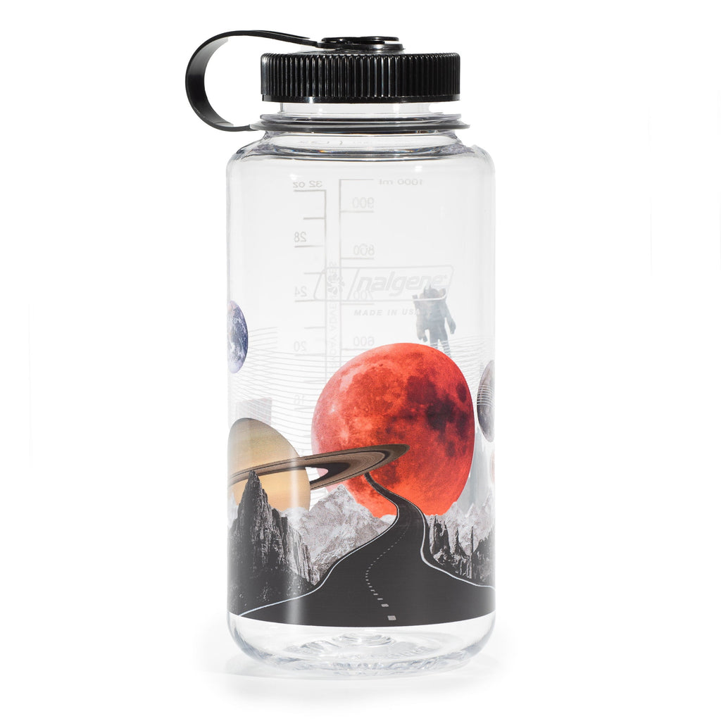 Nalgene Sustain 32 oz. Wide Mouth Water Bottle - Indigo Edition-YXRS