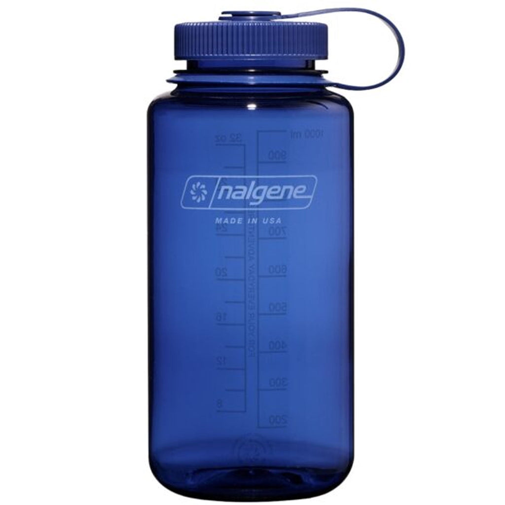 Nalgene Sustain 32 oz. Wide Mouth Water Bottle - Indigo Edition-YXRS