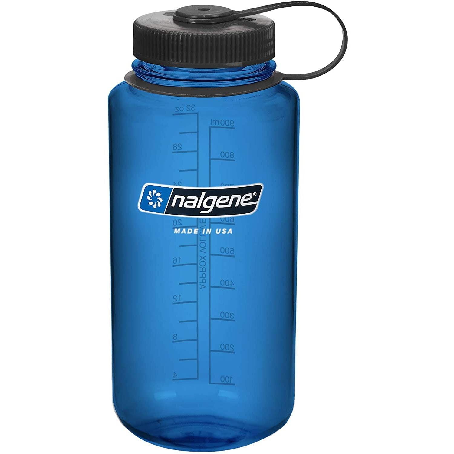 Nalgene Sustain 32 oz. Wide Mouth Water Bottle - Indigo Edition-YXRS