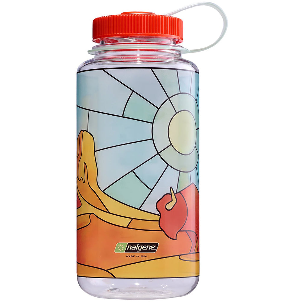 Nalgene Sustain 32 oz. Wide Mouth Water Bottle - Indigo Edition-YXRS