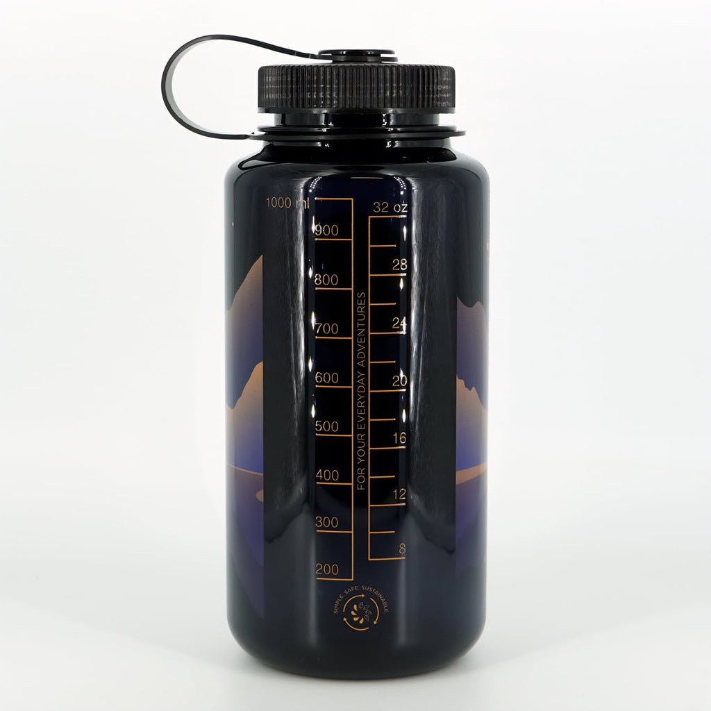 Nalgene Sustain 32 oz. Wide Mouth Water Bottle - Indigo Edition-YXRS