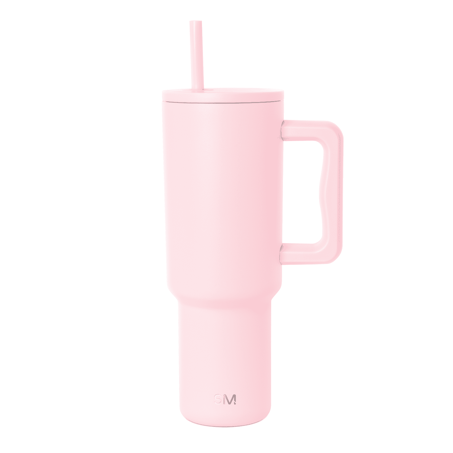 Simple Modern 40 fl oz Insulated Stainless Steel Trek Tumbler with Straw Lid | Blush Edition-FTMV