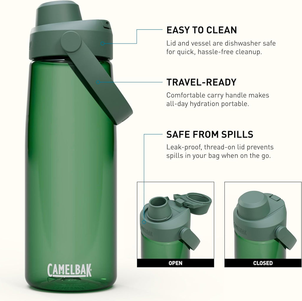 Camelbak Thrive Chug 25oz Water Bottle, Forest Green Edition-L4MN