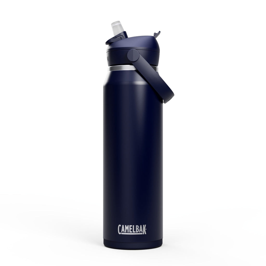 CamelBak Thrive™ Flip Straw Insulated Stainless Steel Water Bottle, 32oz, Navy Edition-4BA1