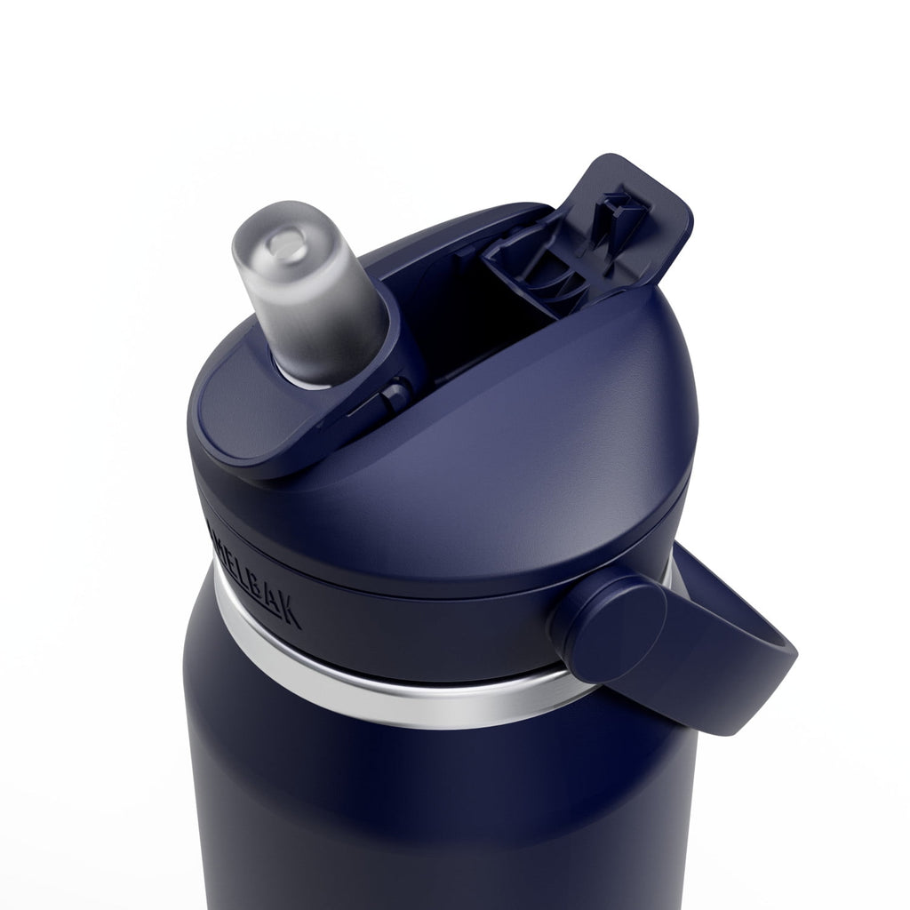 CamelBak Thrive™ Flip Straw Insulated Stainless Steel Water Bottle, 32oz, Navy Edition-4BA1
