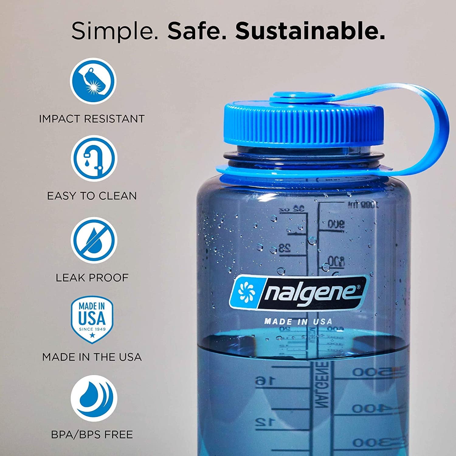 Nalgene 16oz Wide Mouth Sustain Bottle Edition-2V9Y