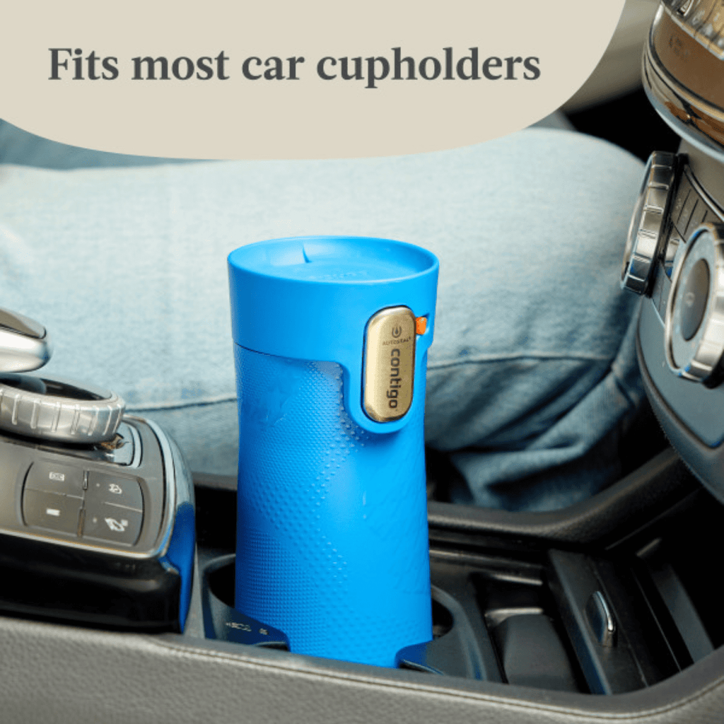 Contigo x Ally Love Autoseal West Loop Vacuum-Insulated Stainless Steel Travel Mug with Easy-Clean Lid, 16 oz, Stellar Jay Edition-8MFZ
