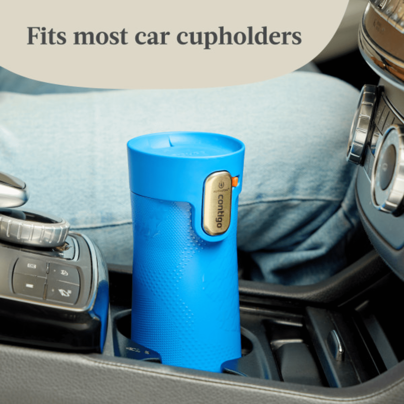 Contigo x Ally Love Autoseal West Loop Vacuum-Insulated Stainless Steel Travel Mug with Easy-Clean Lid, 16 oz, Stellar Jay Edition-8MFZ