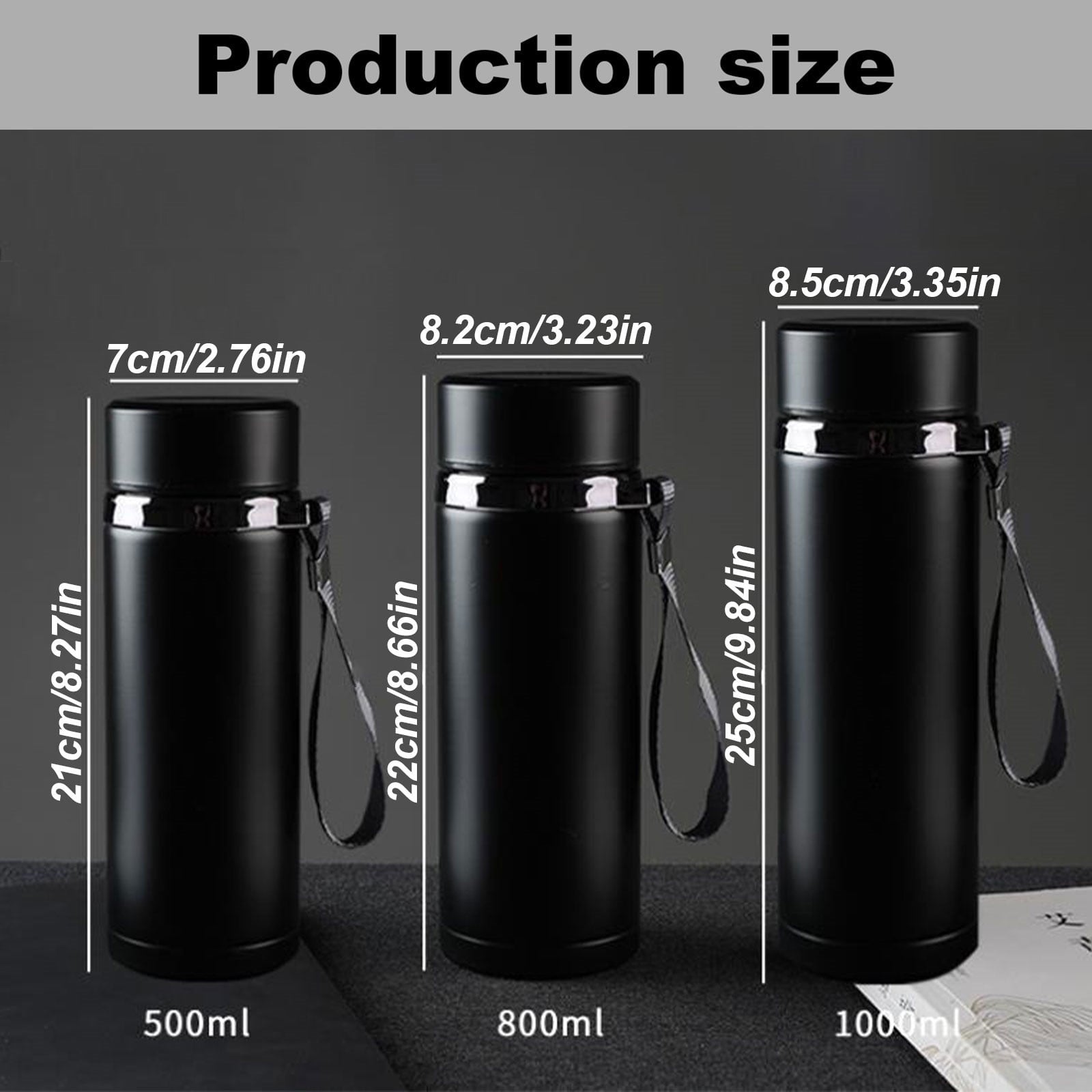 Clearance Items!Ymkly Office Supplies,Vacuum Cup,Water Bottle 32oz 27oz Insulated Stainless Water Bottle Leak Proof Water Flask Keeps Drink Cold And Hot Sport Outdoor La,Contigo Coffee Travel Mug Edition-SR7W
