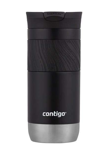 Contigo Byron 2.0 Stainless Steel Travel Mug with SNAPSEAL Lid and Grip, 16oz. Edition-2PEK