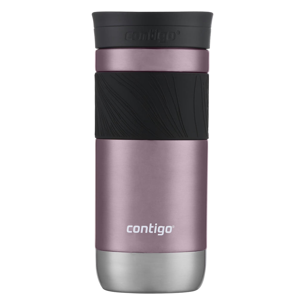 Contigo Byron 2.0 Stainless Steel Travel Mug with SNAPSEAL Lid and Grip, 16oz. Edition-2PEK