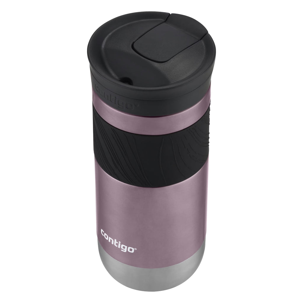 Contigo Byron 2.0 Stainless Steel Travel Mug with SNAPSEAL Lid and Grip, 16oz. Edition-2PEK