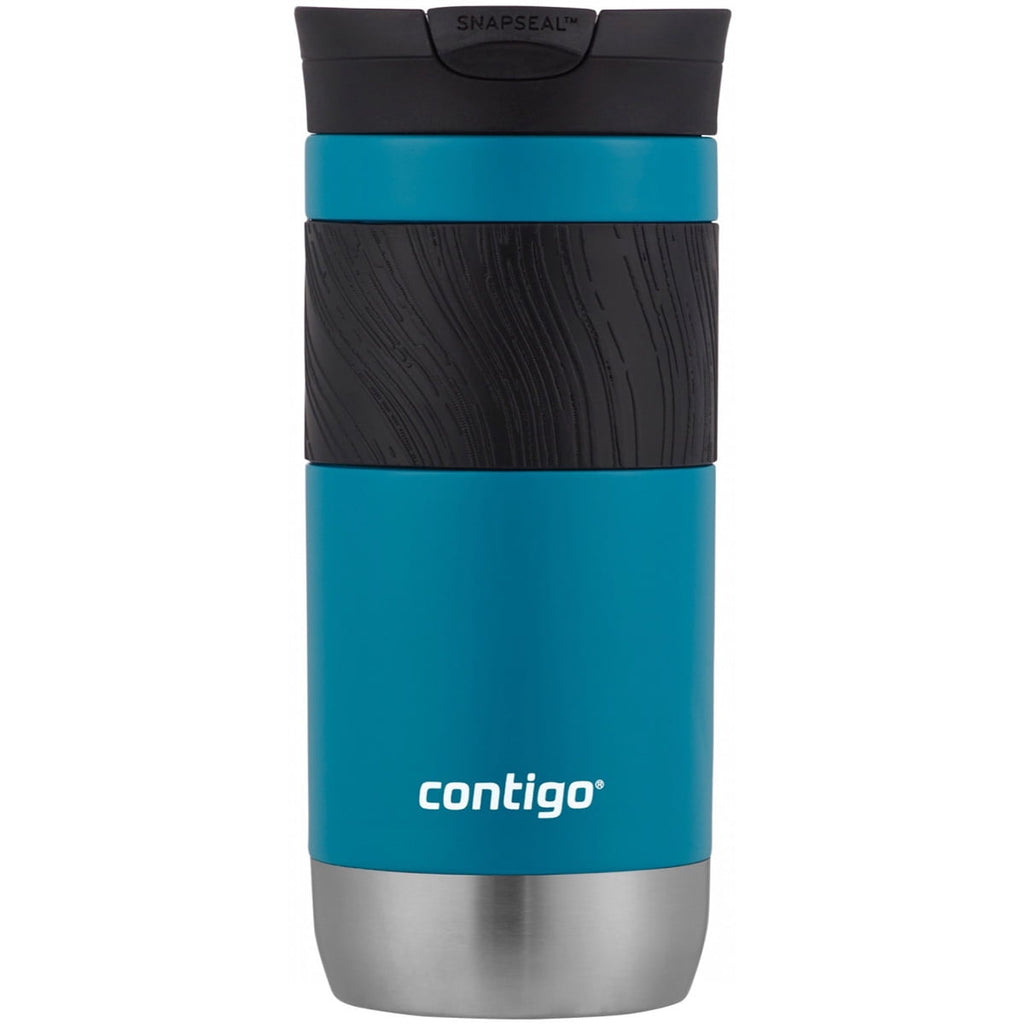 Contigo Byron 2.0 Stainless Steel Travel Mug with SNAPSEAL Lid and Grip, 16oz. Edition-2PEK