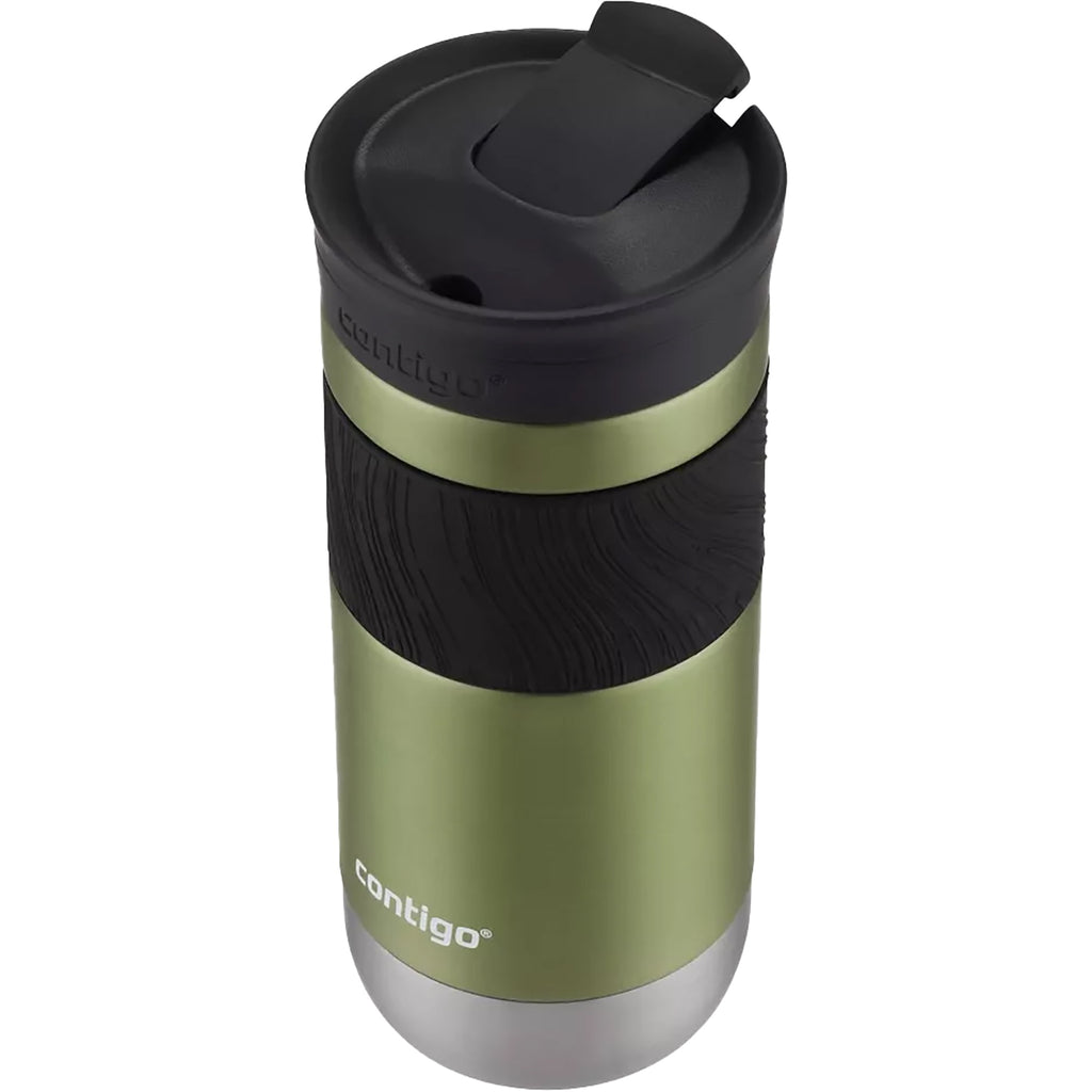 Contigo Byron 2.0 Stainless Steel Travel Mug with SNAPSEAL Lid and Grip, 16oz. Edition-2PEK
