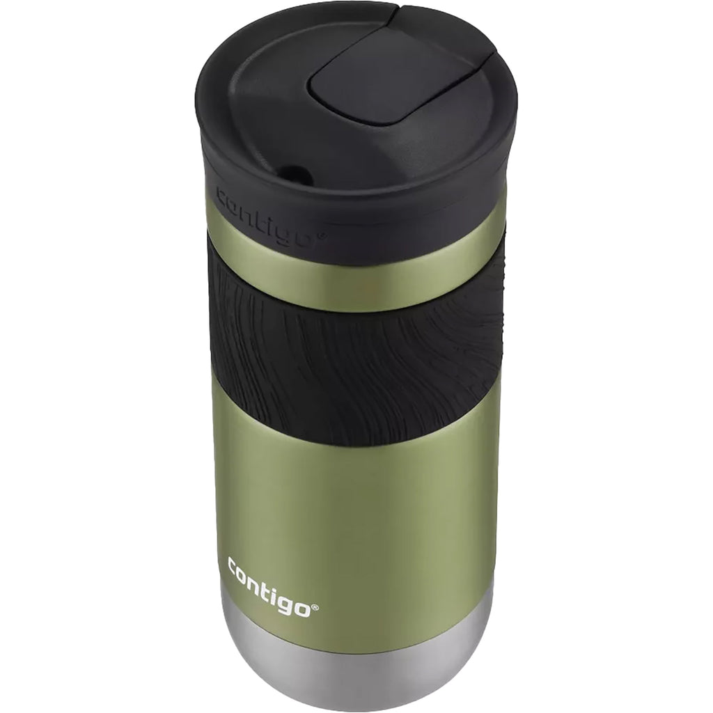 Contigo Byron 2.0 Stainless Steel Travel Mug with SNAPSEAL Lid and Grip, 16oz. Edition-2PEK