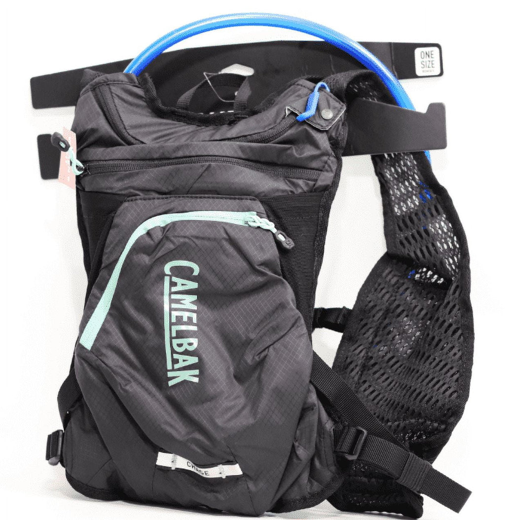 CamelBak Women's Chase Bike Vest 50oz - Hydration Vest - Easy Access Pockets, Black/Mint Edition-GRSS