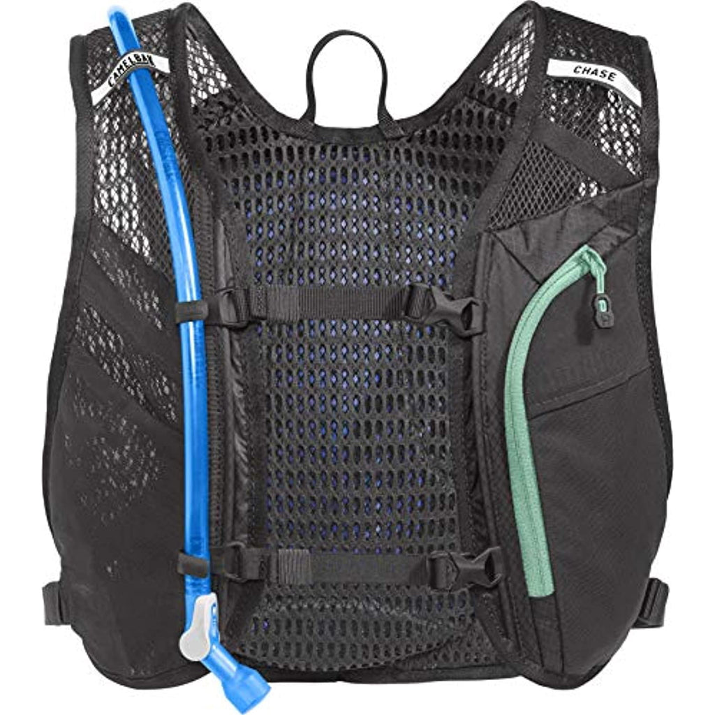 CamelBak Women's Chase Bike Vest 50oz - Hydration Vest - Easy Access Pockets, Black/Mint Edition-GRSS