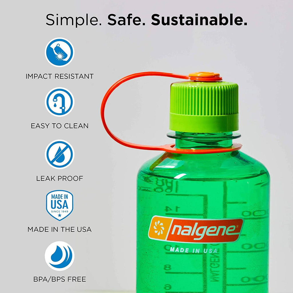 Nalgene Sustain 32 oz Narrow Mouth Plastic Water Bottle Edition-B878