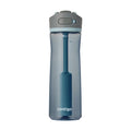 Contigo® Wells Plastic Filter Water Bottle with AUTOSPOUT® Straw Lid, 24 Oz., Dark Ice Edition-2FLB
