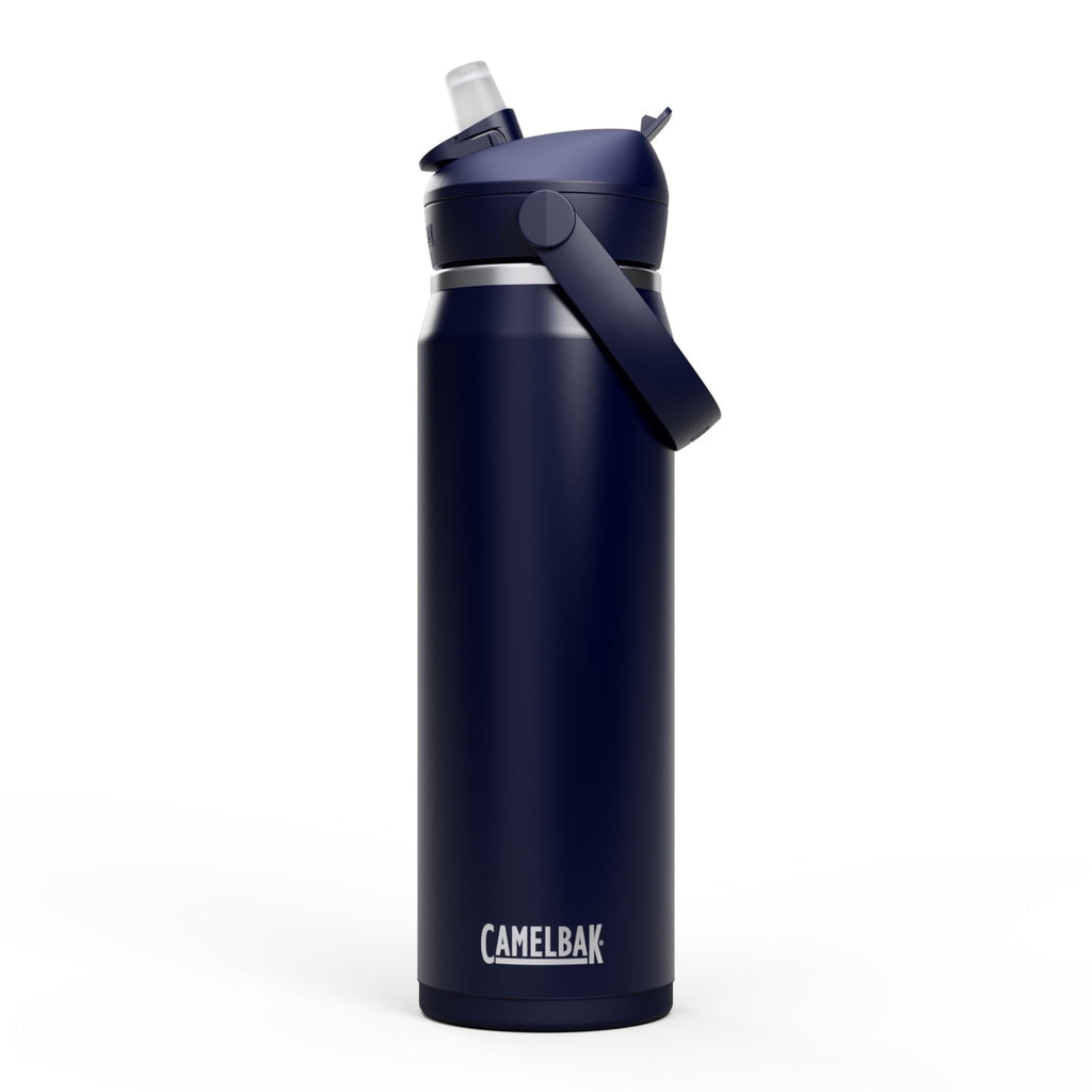 CamelBak Thrive™ Flip Straw Insulated Stainless Steel Water Bottle, 25 oz, Navy Edition-M3S8