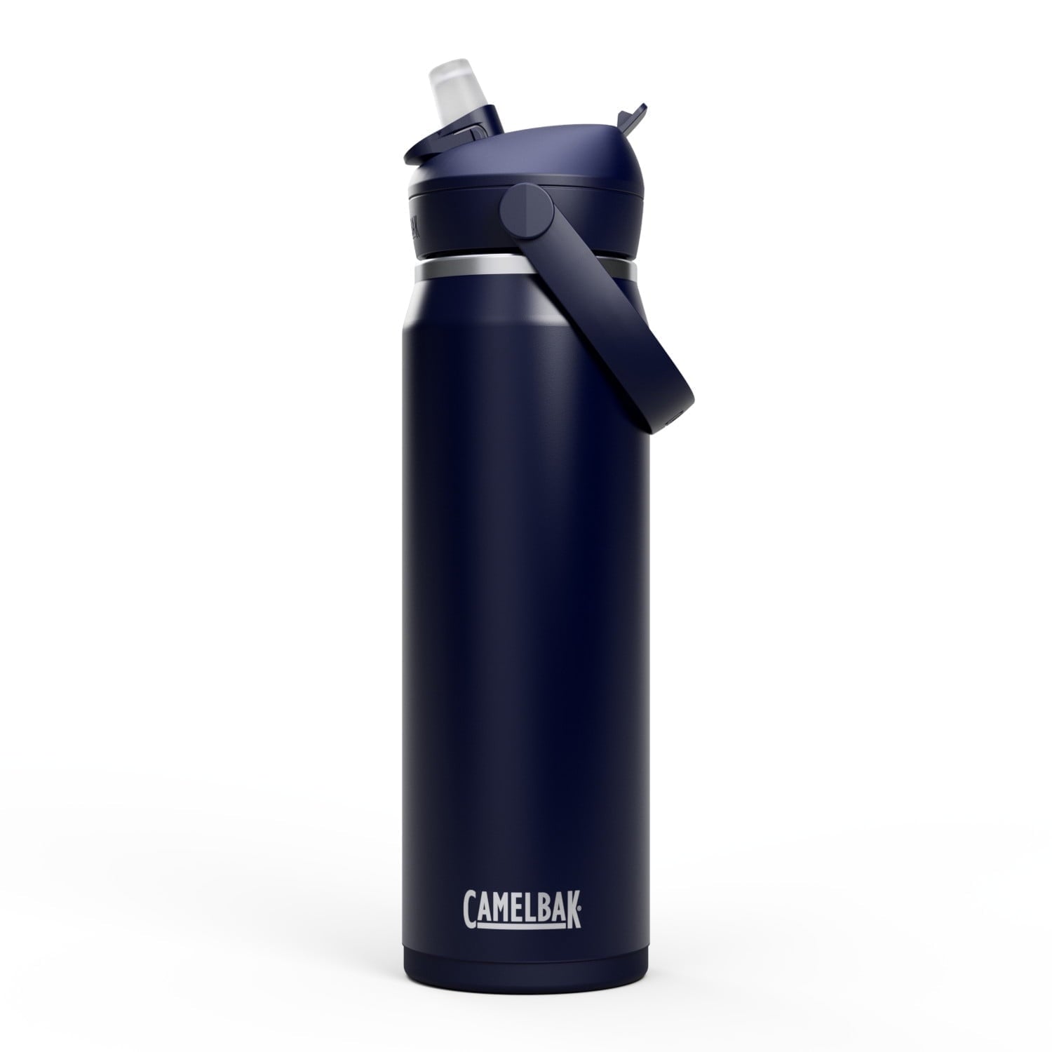 CamelBak Thrive™ Flip Straw Insulated Stainless Steel Water Bottle, 25 oz, Navy Edition-M3S8