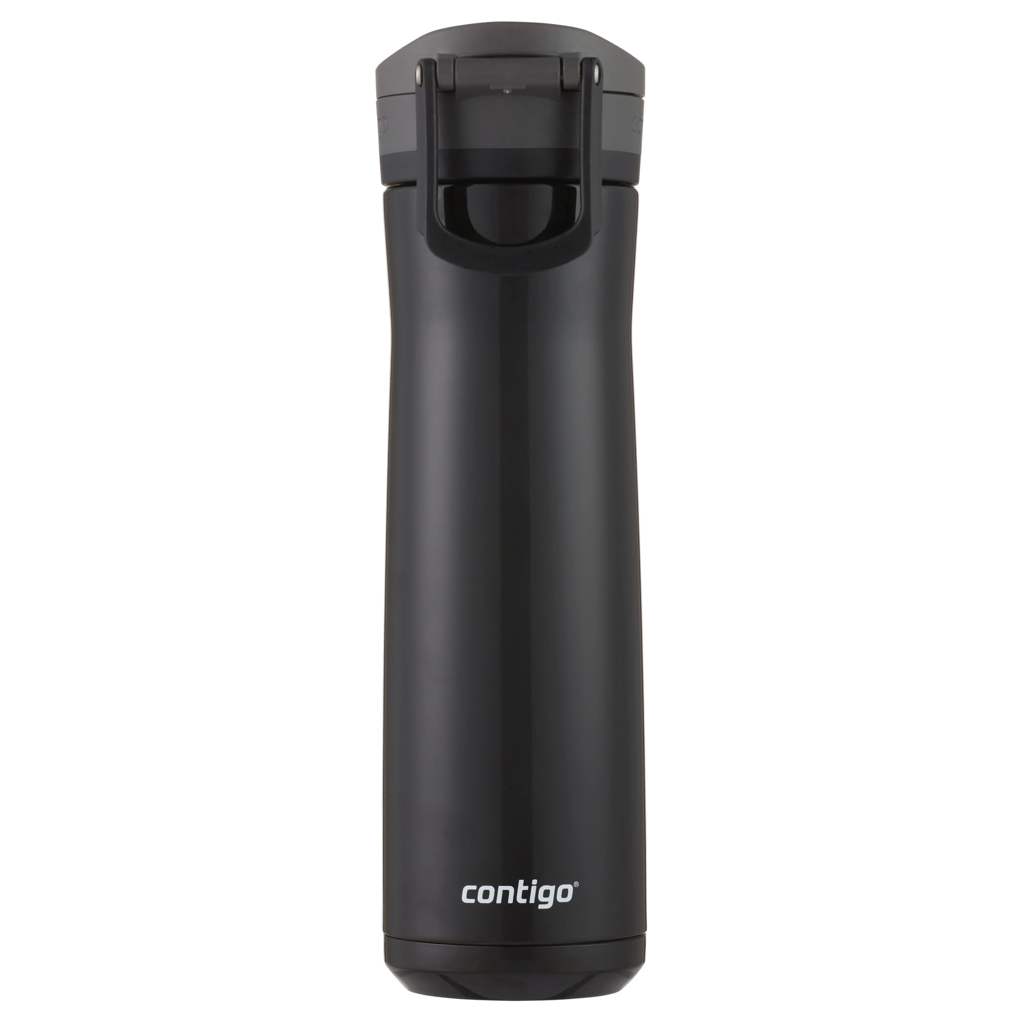Contigo Jackson Chill  Bundle 2 Water Bottles Black 24oz and Pink  20oz with Autopop Lid Edition-F62C