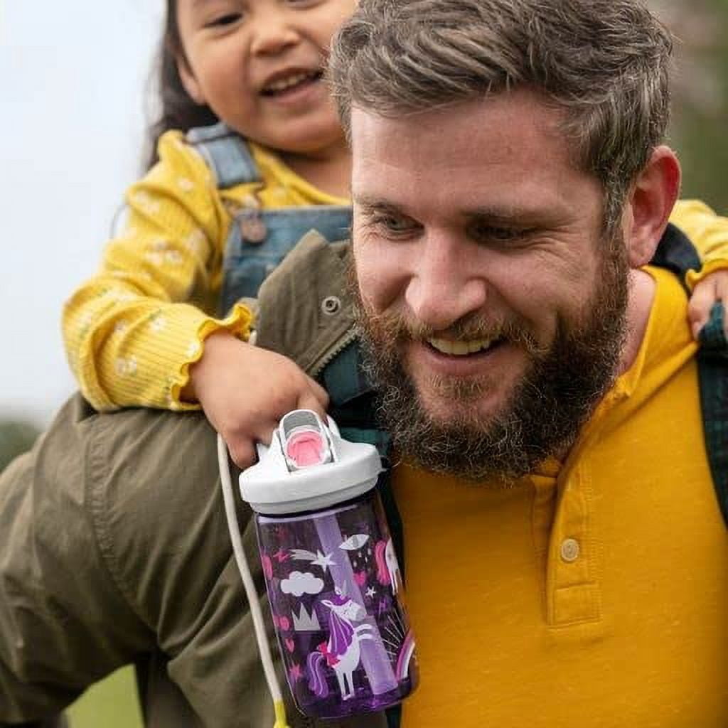 CamelBak eddy+ Kids 4-pack, Bite Valve &amp; Straws, Multi Color Edition-T87L