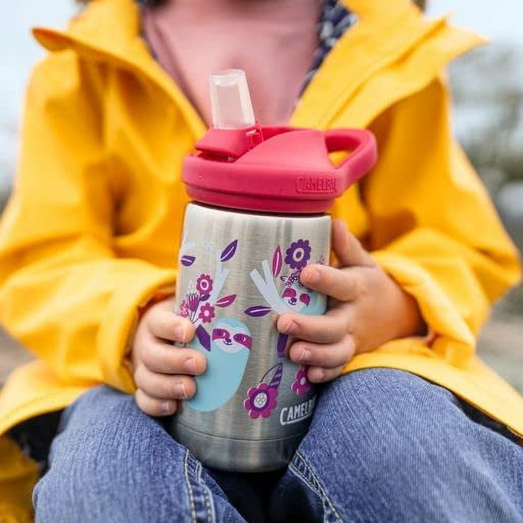 CamelBak eddy+ Kids 4-pack, Bite Valve &amp; Straws, Multi Color Edition-T87L