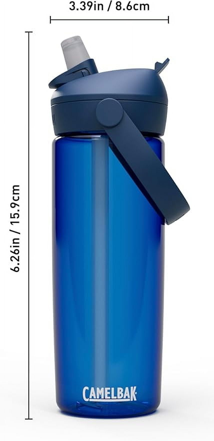 Camelbak Thrive Flip Straw 20oz Water Bottle, Charcoal Edition-MJVI