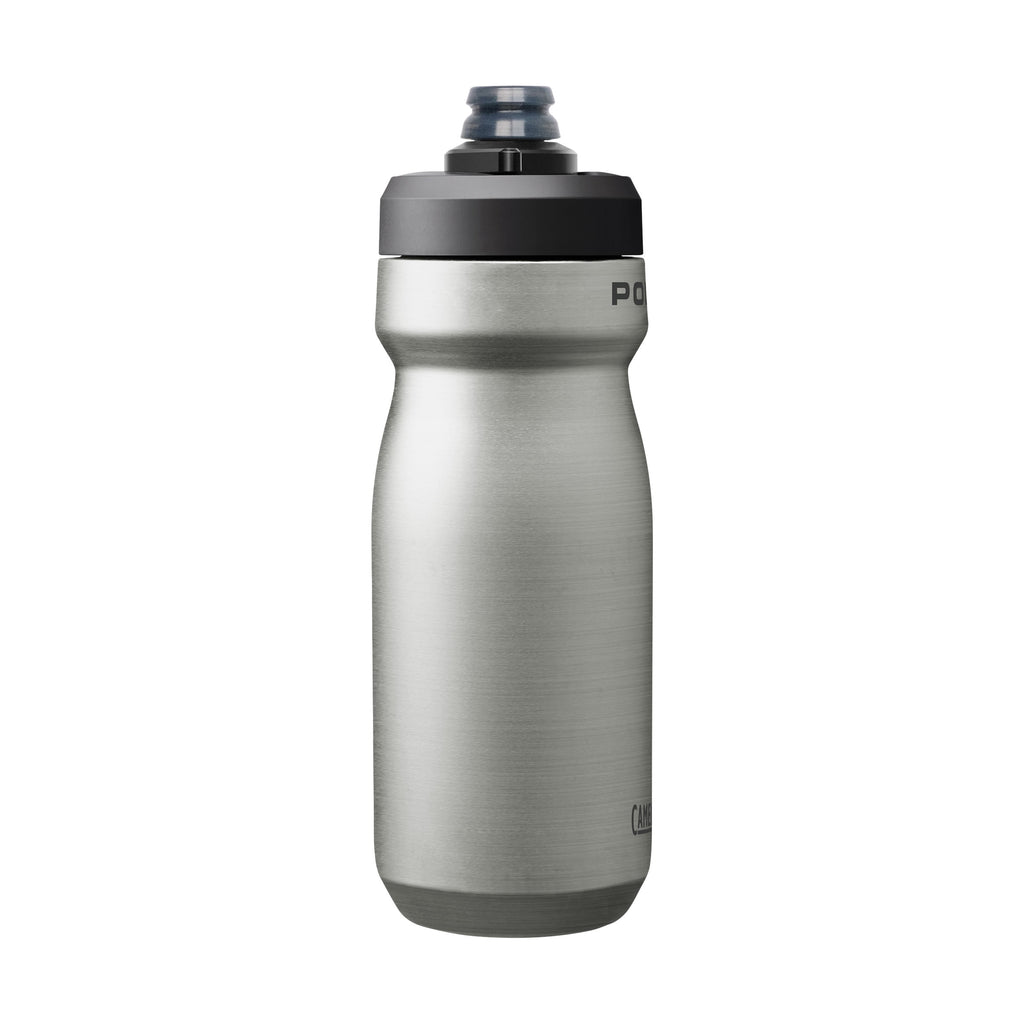 CamelBak Podium 18oz Insulated Stainless Steel Bike Water Bottle, Stainless Edition-DYHM
