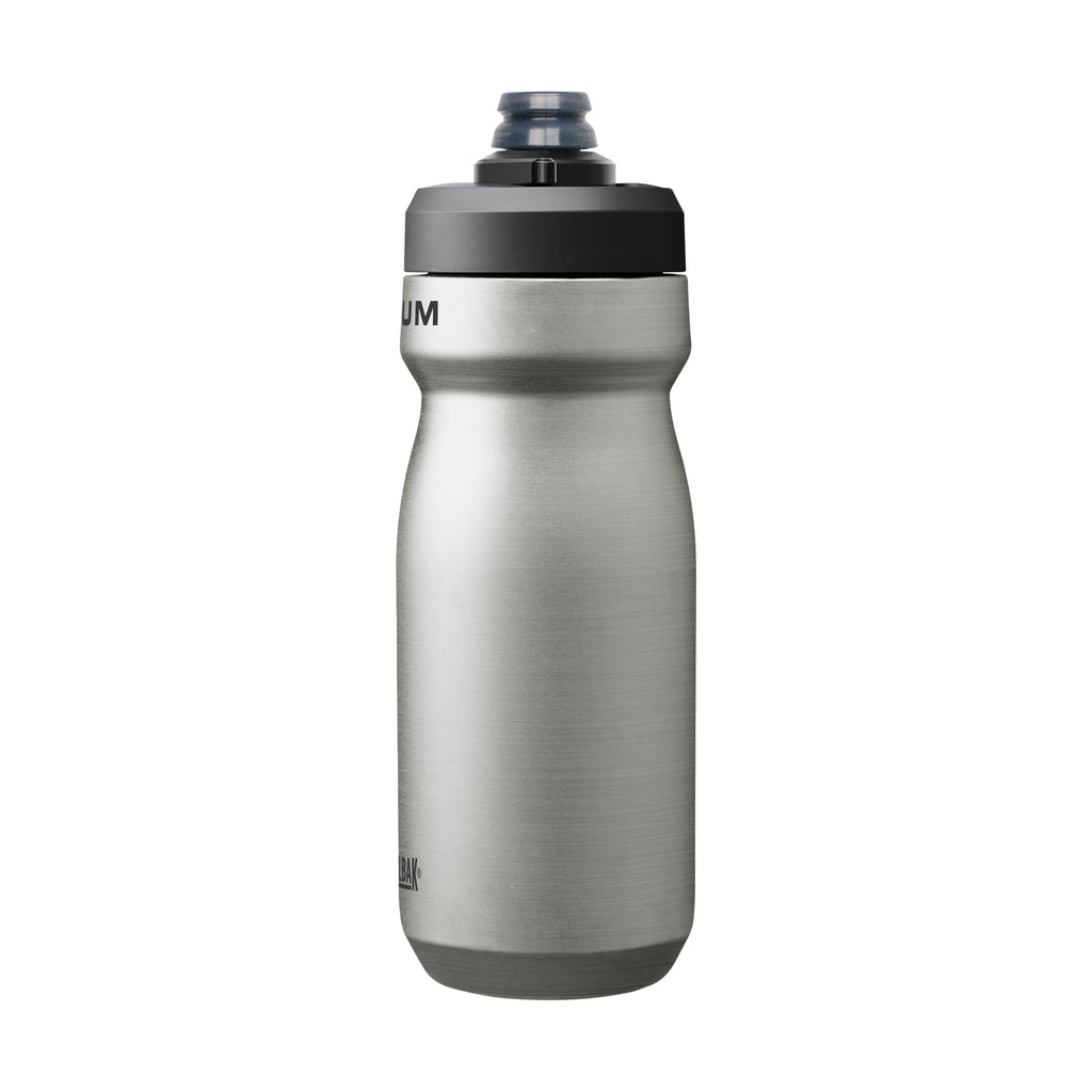 CamelBak Podium 18oz Insulated Stainless Steel Bike Water Bottle, Stainless Edition-DYHM