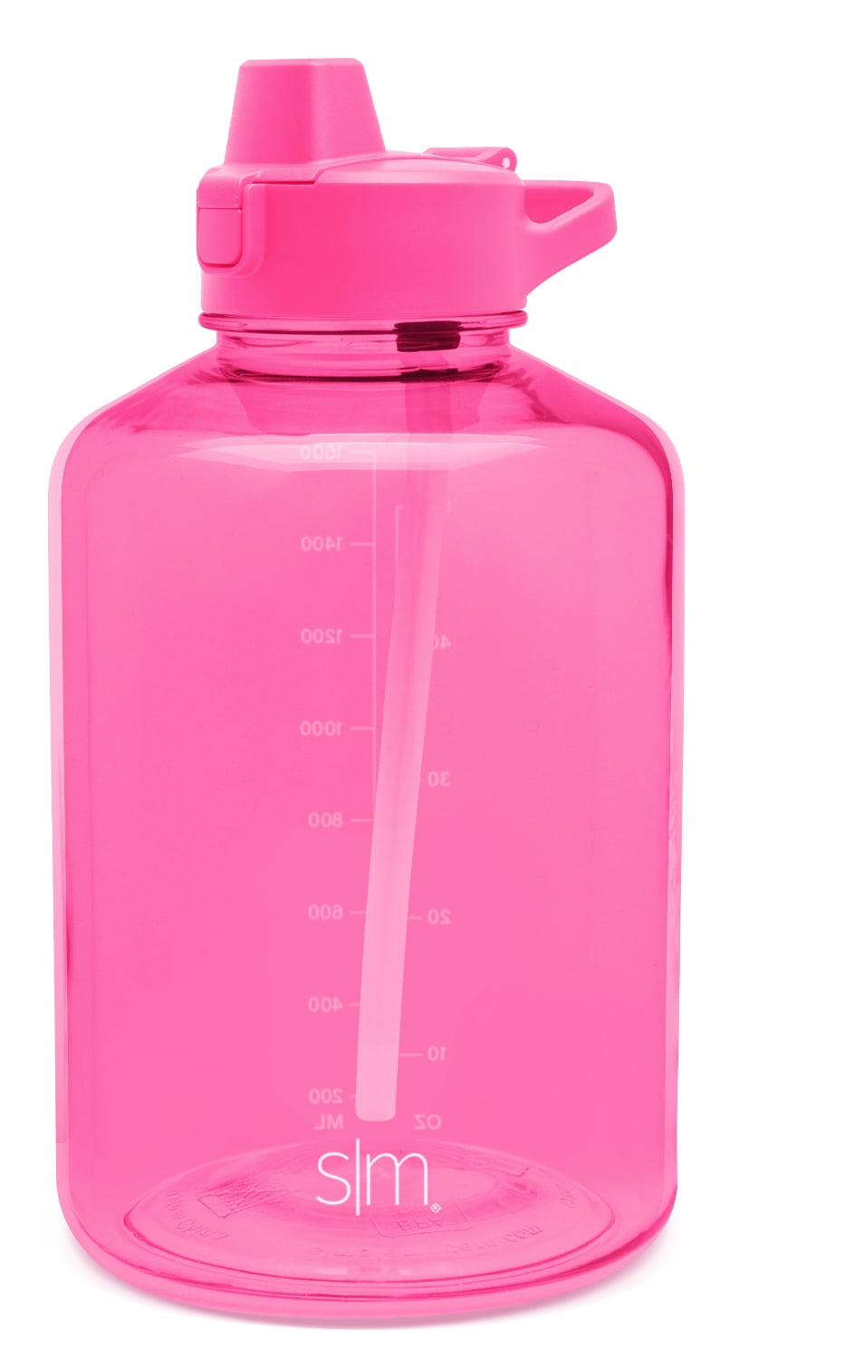Simple Modern 64 Fluid Ounces Plastic Summit Water Bottle with Straw Lid - Malibu Edition-WWRU