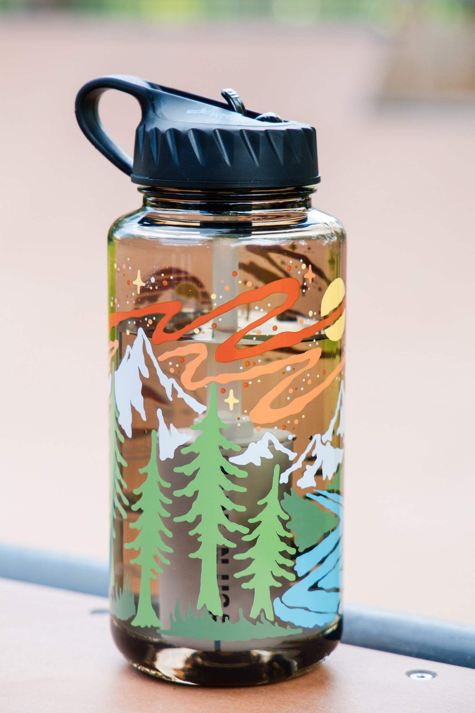 Epic Water Filters Nalgene OG Sustain Tritan USA Made Water Bottle and 75 Gallon Filter - Removes 99.99% of Water Impurities, 32oz, Atomic Child Special Edition Edition-WN99